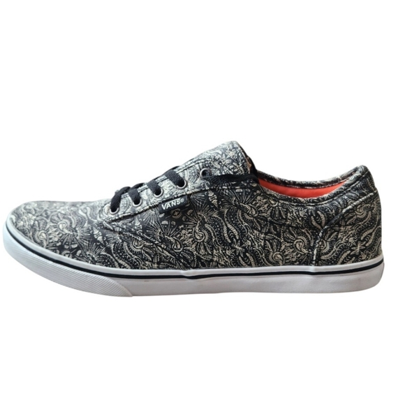 Vans Shoes - Vans Atwood Paisley low top henna canvas sneakers women size 10 ALT